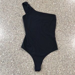 One shoulder bodysuit